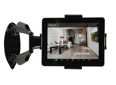 Peerless Industries Universal Tablet Cradle - Black - Cradle Provides Adjustable Height And Width P, image 6