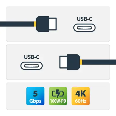 StarTech.com 6 ft USB C to USB C Cable - USB-If Certified - Certified Works with Chromebook, image 6