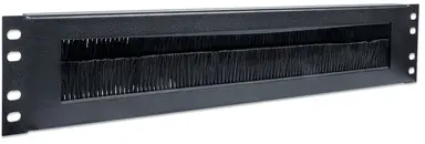 Intellinet 2U, with Brush Insert Cable Entry Panel for Network Cabinets, Black, image 6