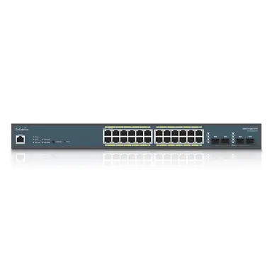 Engenius Technologies Engenius Fit Managed 24-PORT Gigabit POE+ L2+ Switch with A 240W PO, image 6