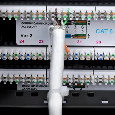 StarTech.com 48-Port 2U Cat6 UTP Patch Panel Supports 10/100/1000 Ethernet; Fits Standard 19I, image 8