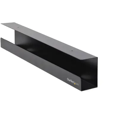 StarTech.com Steel Under-Desk Cable Management Tray/Holder; 23.6 in X 4.5 in X 3 in (LXDXH);