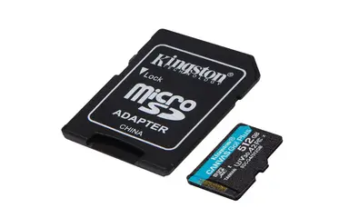 Kingston 512GB microSDXC Canvas Go Plus GEN4 200MB/S A2 U3 V30 Card + Adapter, image 7