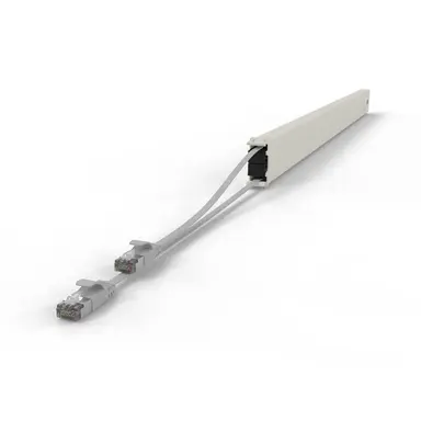 Synergy Micro Solution Patchbox.one Gray 46RU Long Range CAT.6A Cassette the Flat CAT.6A Cable Inside, image 8