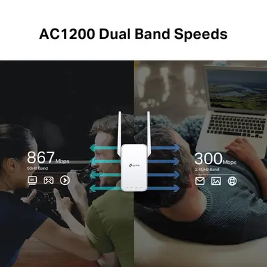 Omada Networks by TP Link AC1200 Mesh Wi-Fi Range Extender. 2.4GHz (300MBPS) & 5GHz (867MBPS) Dual-Band WI, image 4