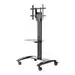 Peerless Industries Flat Panel TV Cart - Black - Integrated Cable Management Protects, Contains, image 5