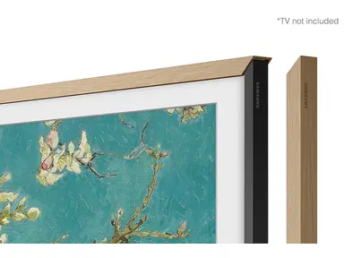 Samsung Electronics America I 32IN The Frame Customizable Bezel - Modern Teak, image 7