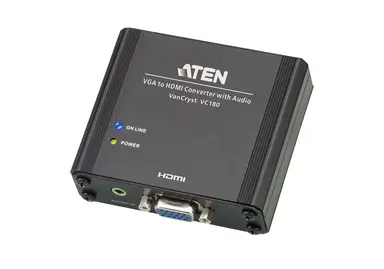 Aten VGA to HDMI Converter with Audio