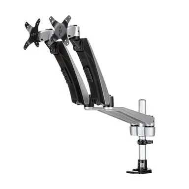 StarTech.com Save Space and Work in Comfort with This Premium Desk Mount Dual Monitor Arm, image 2