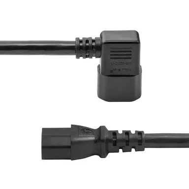 StarTech.com 6 ft (1.8 m) Heavy Duty Power Extension Cord, Right Angle IEC 60320 C14 to Straigh, image 7