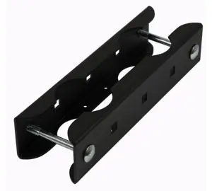 Peerless Industries Modular Series Dual-Pole Display Mount Stacking Clamp for 46IN to 90IN Displays