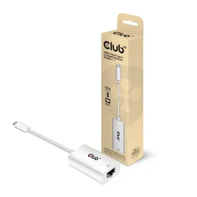 Club 3D B.V USB3.2 GEN1 Type-C to Gigabit Ethernet Adapter. Enable Your MacBook, Chromebook, image 4