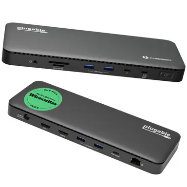 Plugable Technologies Plugable Thunderbolt 4 Dock 100W Charging, Laptop Docking Station Dual Monitor, image 2