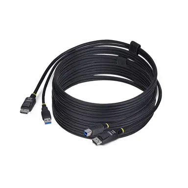 StarTech.com 10 ft (3M) DisplayPort and USB 5GBPS KVM Cable, 4K 60HZ, DP 1.2 and USB Combo, image 2
