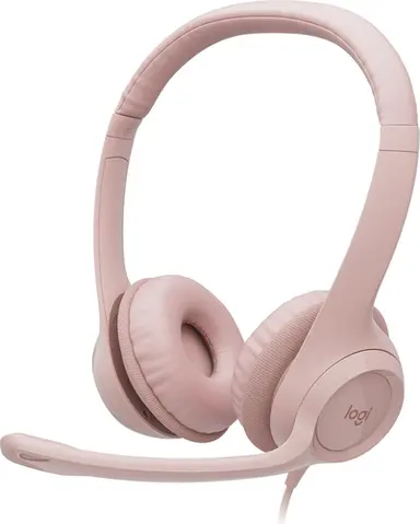 Logitech H390 USB Computer Headset - Rose, image 4