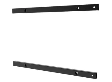Peerless Industries Accessory Adaptor Rails - Black - Mount Compatibility Attaches to the Mount at