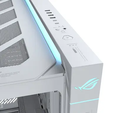 ASUS Rog Cronox GR801 Curve TG Argb White Midi Tower, image 7