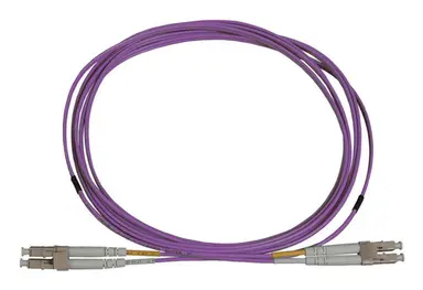 Intellinet 1 M LC to LC UPC Fiber Optic Patch Cable, 2.0 MM, Duplex, Ofnr, OM4 Multimode, V, image 4