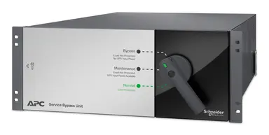 APC by Schneider Electric APC Service Bypass Unit for Sryl, 200/208/230/240V, 125A, MBB, Hardwire Input/OU