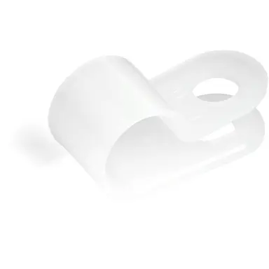 StarTech.com 100 R-Type Screw Mount Cable Clamps for 7.9MM/0.31IN Bundle Diameter - Nylon 66, image 8