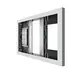 Chief Manufacturing 55 Landscape Wall Kiosk White, image 5