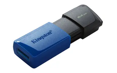 Kingston 64GB USB3.2 Gen 1 Datatraveler Exodia M (Black + Blue), image 5