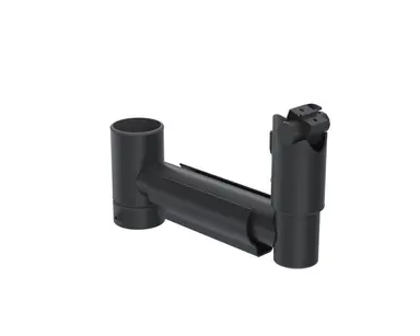 Spacepole Essentials Display Mount: 200MM Swingarm with Duratilt, Cable Clip