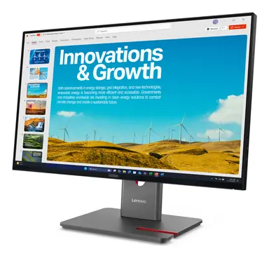 Lenovo ThinkVision P24QD-40 Monitor - Flat - 2560 × 1440 - 23.8 in - 6MS Response Time, image 6