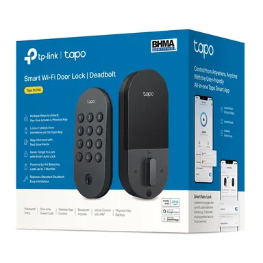 Omada Networks BY TP Link Smart Wi-Fi Door Lock, image 6
