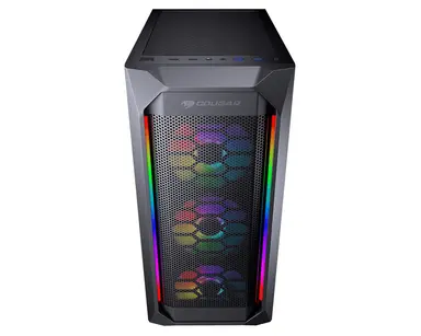 Compucase Glass Panel Midtower Gaming RGB Bar Fan, image 7