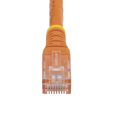 StarTech.com 15 ft Orange Cat6 Ethernet Cable Delivers Multi Gigabit 1/2.5/5GBPS & 10GBPS up, image 8