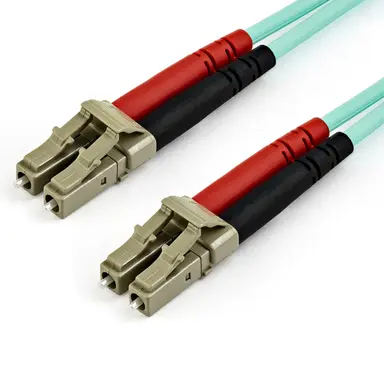 StarTech.com 15M (49 ft) OM3 Multimode LC/LC-UPC Fiber Cable; 1/10/40/100 Gbps Full Duplex; 50, image 4