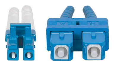 Intellinet 1 M LC to SC UPC Fiber Optic Patch Cable, 2.0 MM, Duplex, Ofnr, Singlemode Bif, image 8