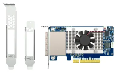 Qnap 4-PORT Minisas HD Host Bus Adapter Broadcom Aero SAS3816 PCIE 4.0 X 8 for TL S, image 3