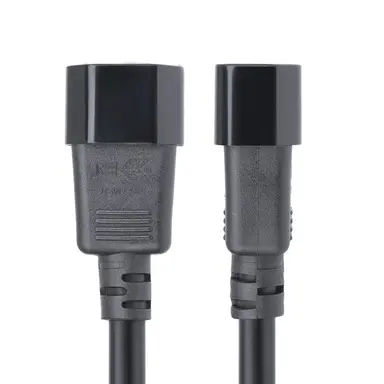 StarTech.com 15 ft (4.5 m) Power Extension Cord, C14 to C13 PDU Power Cord, 15A 250V, 14AWG, AC, image 7