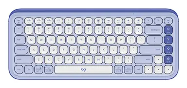 Logitech Pop Icon Keys (Lilac & Off-White)
