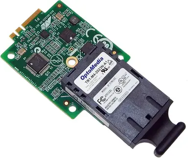 Allied Telesis TAA (Federal), 100FX/SC, M.2 Fast Ethernet Fiber Adapter Card (NIC), Pxe, Uef