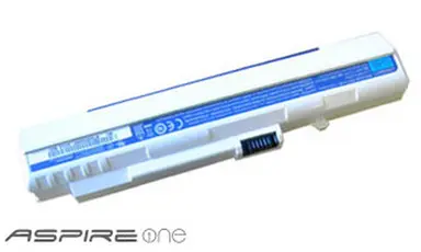 Acer America White Battery for Aspire One AOD250 & 150 Series Netbooks 6 Cell 5200MAH, image 4