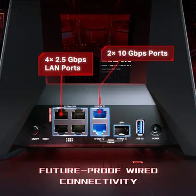 Omada Networks BY TP Link BE19000 Tri Band Wi-Fi 7 Gaming Router, image 7