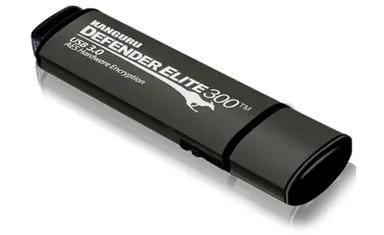 Kanguru Defender ELITE300 Fips 140-2 Level 2 Certified Secure Flash DRIVE-256G-T