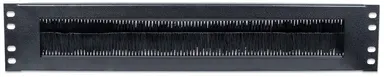 Intellinet 2U, with Brush Insert Cable Entry Panel for Network Cabinets, Black, image 7