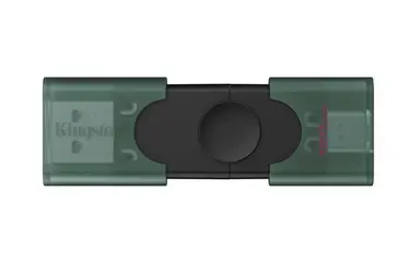 Kingston 128GB USB-a + USB-C 3.2 Gen 1 Datatraveler DUOG2, image 2