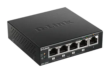 D-Link Systems D-Link Unmanaged 5-Port PoE Switch with 30W PoE Ports 1-4. 60W Power, image 4