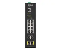D-Link Systems 12-PORT Mngd Industrial Switch -40C to +75C. POE 240W Budget, image 3