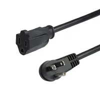 StarTech.com AC Power Extension Cord 3 ft (0.9 m) 16AWG Power Supply Extension Cable NEMA 5-15R, image 3