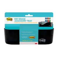 3M Display Materials And Syste Whiteboard Film - Polystyrene - Black - A Convenient Storage Caddy That Keeps to, image 3