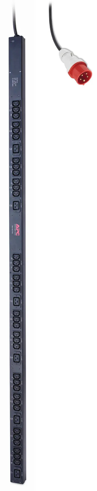 APC by Schneider Electric Rack PDU, Basic, Zero U, 11 KW, 230V, (36) C13 & (6) C19