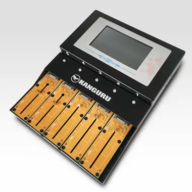 Kanguruclone 1 to 4 M.2 NVMe SSD Duplicator with 4.3 Touchscreen, 12GB/MIN - 1 Y, image 8