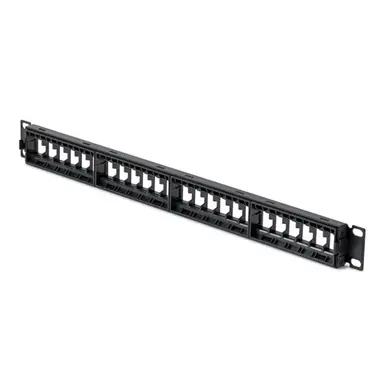 StarTech.com 24-Port 1U Blank Keystone Patch Panel; Compatible with UTP Keystone Jacks, image 5
