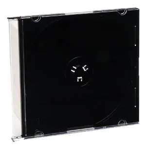 Verbatim Americas Storage Case, CD/DVD, Slimline, Blacktray, 200PK